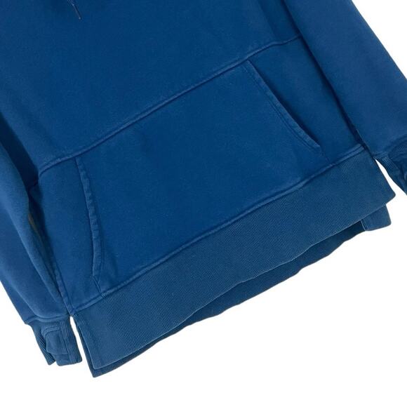 Athleta Blue Fur Lined Hooded Sweatshirt - Picture 6 of 9